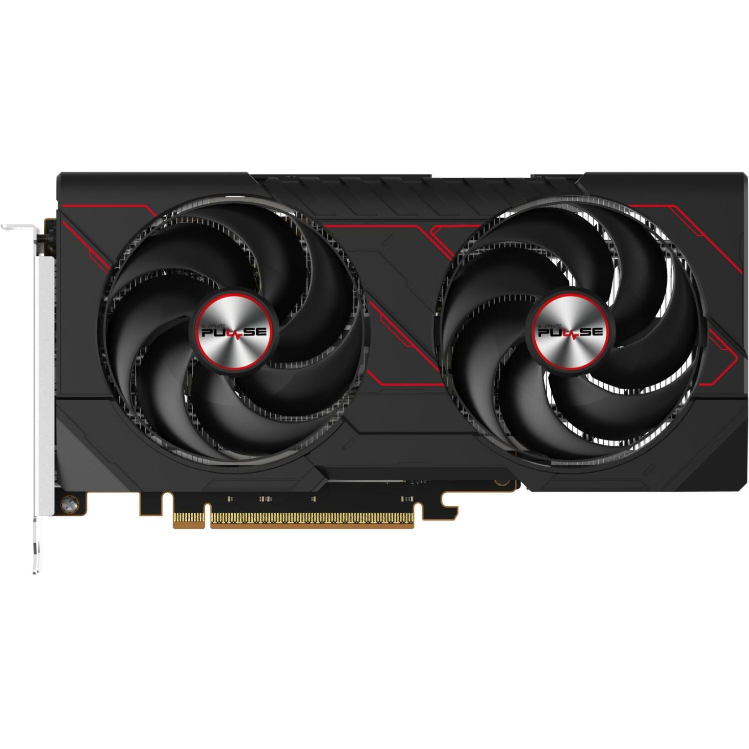 Sapphire Видеокарта PULSE 11350-04-20G 8GB GDDR6, 128 бит, PCI-E 5.0, 3320 МГц, 2 x DisplayPort, 1 x HDMI (11350-04-20G)