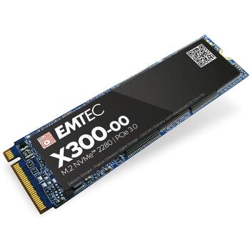 Emtec SSD M2 NVMe PCIe 3 X300 2TB Power Pro ECSSD2TX300, 2 TB, 3000 MB/s, 2500 MB/s, NVMe PCIe Gen 3.0 x4, ECC, 2 000 000 часов (ECSSD2TX300)