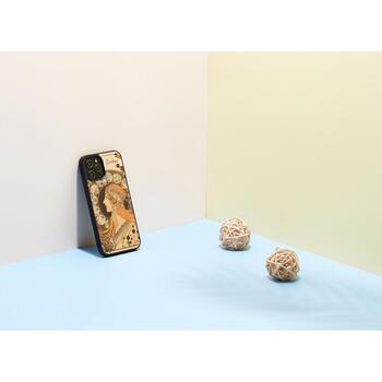 Man&Wood чехол M8670B, 6.1, дерево, поликарбонат, совместим с Apple iPhone 12/12 Pro, с изображением (M8670B)