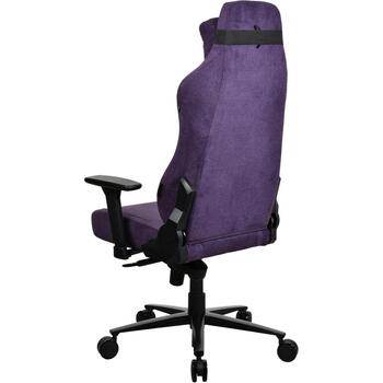 Arozzi Vernazza SoftFabric VERNAZZA-SFB-PP, 72cm, 47-57cm, 5, ergonomisks, 3D regulējami roku balsti, mīksta auduma apdare (VERNAZZA-SFB-PP)
