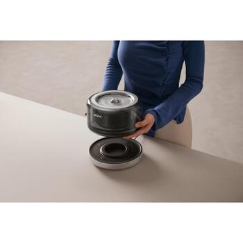 Mova mājdzīvnieku dzeramā strūklaka WF20 Pro PWB10A, 3 L, 304 nerūsējošais tērauds, melna, daudzslāņu filtrācija, bezvadu sūknis (PWB10A)