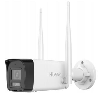 HiLook IKS-2044PH-PH/W беспроводной видеокомплект, 4МП, Wi-Fi 6, 2.8mm, ИК 30м, IP66, H.265, 4 канала (IKS-2044PH-PH/W)
