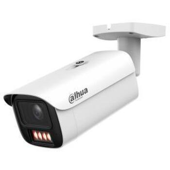 Dahua Tīkla kamera IPC-HFW5859E1-ZHE-IL-2712-WHITE, 8MP, 2.7-12mm, IP67, IK10, 60m IR, PoE, mikrofons (IPC-HFW5859E1-ZHE-IL-2712-WHITE)