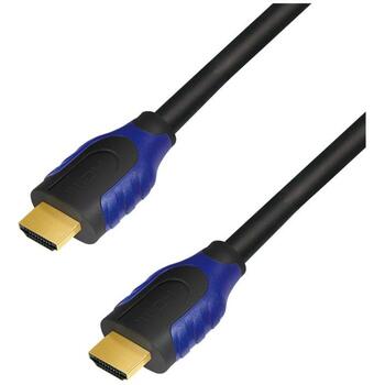 Logilink HDMI кабель CH0061, 1 м, HDMI тип A мужской на HDMI тип A мужской, HDMI 2.0, 4K 4096x2160, 3D, Ethernet (CH0061)