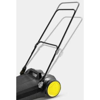 Karcher Ручная подметальная машина S 4 Twin Go!Further 1.766-363.0, 680 мм, 2400 м²/ч, 20 л, черный, 10.2 кг (1.766-363.0)