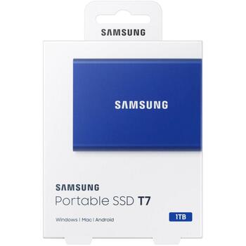 Samsung Внешний SSD MU-PC1T0H/WW 1TB, скорость чтения 1050 MB/s, скорость записи 1000 MB/s, USB Type-C, 256-bit AES (MU-PC1T0H/WW)