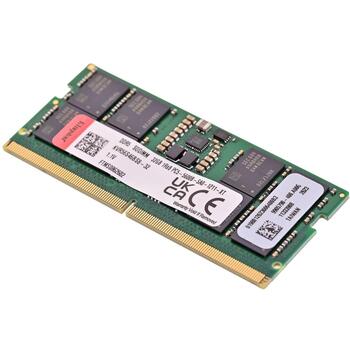Kingston модуль памяти KVR56S46BS8-32, 32 ГБ, 5600 MT/s, 262-pin SO-DIMM, 1Rx8, 1.1 В, 46, 0-85 °C (KVR56S46BS8-32)