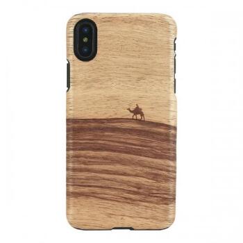 Man&Wood Чехол для смартфона M8017B, 5.8'', натуральное дерево, поликарбонат, белый, Apple iPhone XS / X (M8017B)