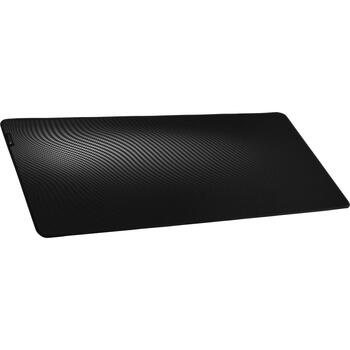 Genesis Carbon 500 Ultra Wave peles paliktnis NPG-1706, 450x1100x2.5mm, melns, pelēks, audums/gumija, neslīdoša pamatne (NPG-1706)