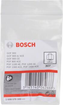 Canga, 8 mm POF 800 ACE, GOF 900 ACE, Rokas frēzēm SPĪĻAPTVERE, 2608570102, BOSCH (2608570102)