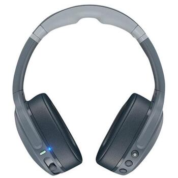 Skullcandy беспроводные наушники Crusher Evo S6EVW-N744, 40ч, 32Ом, Bluetooth 5.0, микрофон, серый (S6EVW-N744)