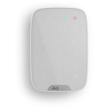 Ajax Bezvadu taustiņu panelis 38249 Balts, 150 × 103 × 14 mm, 0.197 kg (38249)