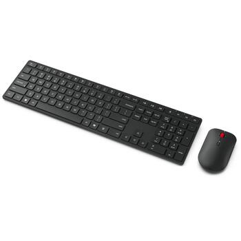 Lenovo Комплект клавиатуры и мыши Multi-Mode Pro 6000 4X31S04853, Bluetooth 5.3, 7 кнопок, беспроводной, черный (4X31S04853)