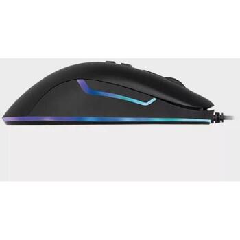 Unknown Brand Мышь MO1ADVANCED, 8000 DPI, 1000 Гц, оптический сенсор, черный, подсветка, для правой руки (MO1ADVANCED)