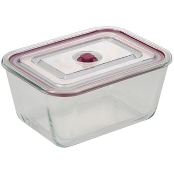 Jata Контейнер для еды HREC4200, 500ml, 14cm, 10cm, 7cm, Силикон, Стекло, Крышка с вакуумной функцией (HREC4200)