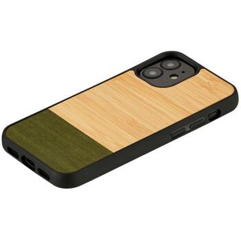 Man&Wood Чехол для iPhone 12 mini M8534B, Зеленый, совместим с Apple iPhone 12 mini, 5.4 дюйма (M8534B)