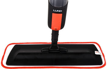 Lund grīdas mops ar smidzinātāju 67160, 118 cm, 350 ml, 410x130 mm, mikrošķiedra, rotējoša galva, salokāms (67160)
