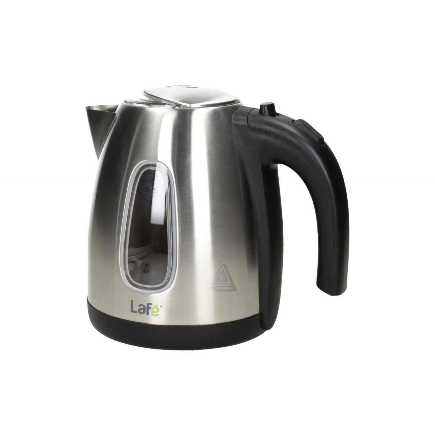 Lafe Электрический чайник CEG003 LAFCZA45008, 2200W, 1.7l, нержавеющая сталь, диск, автоматическое отключение, индикатор включения (LAFCZA45008)