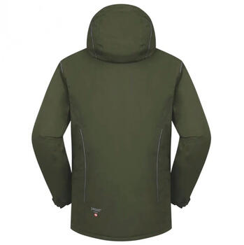 Pesso Ziemas jaka Helsinki HELSINKI_OG-3XL, 3XL, zaļa, 5000 mm, 3000g/m² 24h, līmētas šuves, NANA Dry membrāna, noņemama kapuce (HELSINKI_OG-3XL)