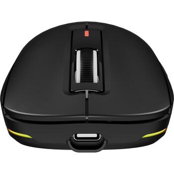 Genesis optiskā pele Zircon 660 NMG-2191, 2.4 GHz, Bluetooth 5.0, USB, 12000 dpi, 6 pogas, 9 apgaismojuma režīmi (NMG-2191)