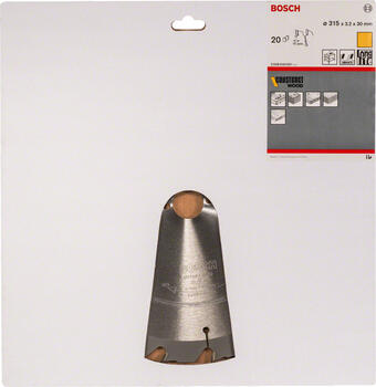 Ripāģa disks 315x30mm Construct wood top 20, Galda zāģiem PRO CONSTRUCT WOOD RIPZĀĢA ASMENS, 2608640691, BOSCH (2608640691)