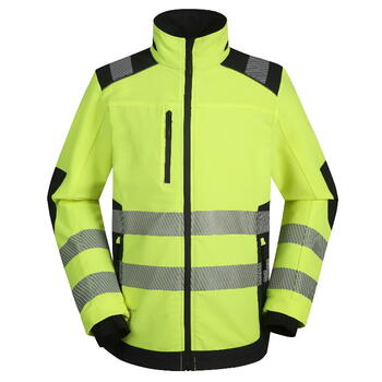 Pesso Hi-vis куртка Titan DS125G stretch, DS125G-M, CL2, 260г/м², 92% нейлон 8% спандекс, 4-сторонняя растяжимость (DS125G-M)