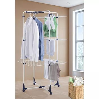 Leifheit Classic Tower 340 1081455, сушилка для белья, 34м, 146см, 69x73см, складная, для душевой кабины (1081455)