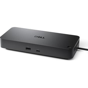 Dell Pro Thunderbolt 5 док-станция, WD25TB5, 2xDisplayPort, 1xHDMI, 330W, Gigabit Ethernet, 2.5 Gigabit Ethernet (210-BTHZ)