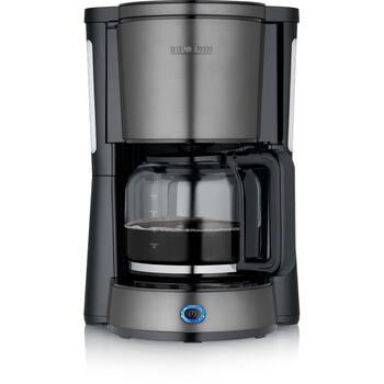 Severin Фильтровая кофеварка KA 9340, 1000W, 10 чашек, съемный фильтр, автоматическое отключение, индикатор уровня воды (KA 9340)