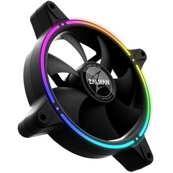 Zalman Вентилятор ZM-RFD120A, 120 мм, 5V, 3-pin, 1500 RPM, 34,34 cfm, 25,6 dB, Multi LED, 160 g (ZM-RFD120A)