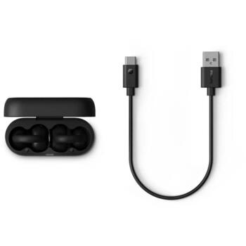 PHILIPS bezvadu austiņas, melnas (TAQ2000BK/00)
