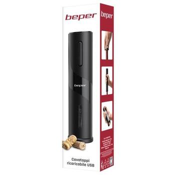 Beper Elektriskais vīna korķa atvērējs P102ACP100, 30 pudeles, 18W, USB uzlādējams, ABS (P102ACP100)