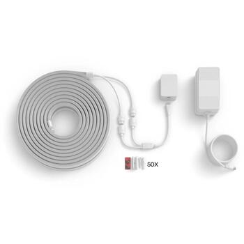 Philips Hue Essential flex световая лента 8721103096685, 10м, 39.5Вт, 140лм, 6500К, RGBIC, IP20, Bluetooth, Zigbee (8721103096685)