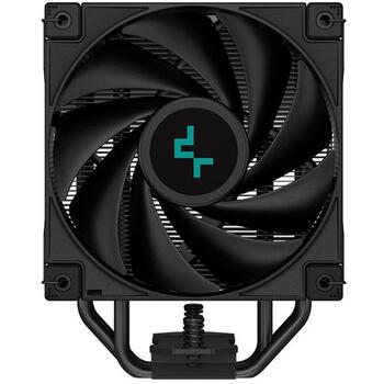 Deepcool CPU dzesētājs AK400 ZERO DARK PLUS R-AK400-BKNNMD-G-1, 59,46 cfm, 220W TDP, 4 siltumcaurules, 28 dB, 500-1650 RPM (R-AK400-BKNNMD-G-1)