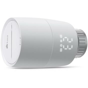TP-LINK KE100 Kasa умный термостатический радиаторный клапан, 3.0V DC, 32 радиатора, белый, геозонирование (KE100)