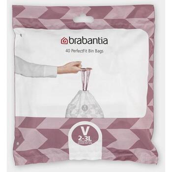 BRABANTIA atkritumu tvertņu maisiņi, 2-3 l, (V) (40 gab) (100253)