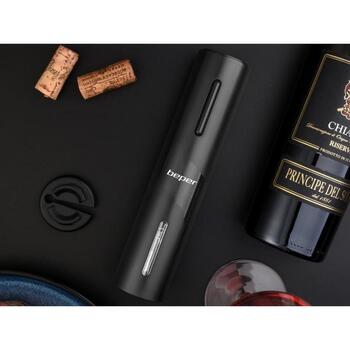 Beper Elektriskais vīna korķa atvērējs P102ACP100, 30 pudeles, 18W, USB uzlādējams, ABS (P102ACP100)