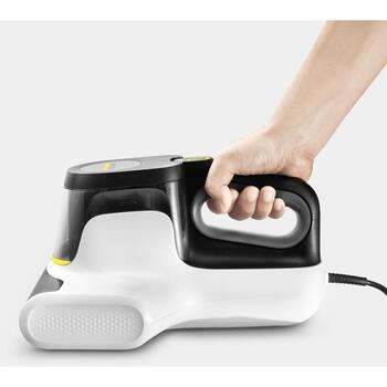 Karcher Пылесос для матрасов VCH 4 UVClean 1.198-412.0, 220-240V, 50-60Hz, 80dB, 500W, 5m, 400ml, UV-C свет, вибрационный валик (1.198-412.0)