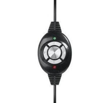 Media Tech Проводные наушники MT3573, USB, 20-20000 Гц, 110 дБ, 1.9 м, стерео, микрофон, регулятор громкости (MT3573)