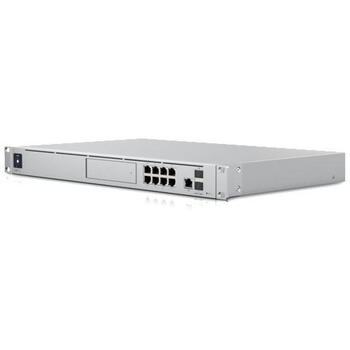 Ubiquiti Маршрутизатор UDM-SE UDM-SE-EU, 8x1GbE RJ45, 1x2.5GbE RJ45, 1x10G SFP+, 2xPoE+, 6xPoE, 128GB SSD, 1.7GHz, 4 ядра, 240W (UDM-SE)