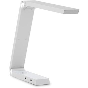 Gastroback Настольная лампа 60000, 120 Вт, 2 USB порта, Qi беспроводная зарядка, 2700-6500 °K, 950 люкс, класс A (60000)