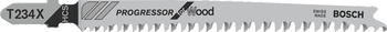 5 figūrzāģa asmeņi T 234 X (Progressor), Figūrzāģiem FIGŪRZĀĢA ASMENS T 234 X PROGRESSOR FOR WOOD, 2608633528, BOSCH (2608633528)