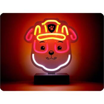 PAW PATROL Rubble LED neona lampa uz statīva, 29672, 1,5m USB, dekoratīvā, iekštelpām (29672)
