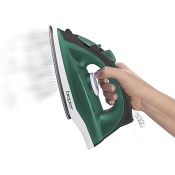 Beper Tvaika gludeklis P204FER004, 2200 W, 150 ml, 15 g/min, nerūsējošais tērauds, vertikāls tvaiks, izsmidzināšana, 0,5 g (P204FER004)