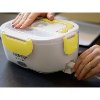 Beper Elektriskā pusdienu kārba 90.920G, 40W, 1L, 450ml, PTC, noņemams trauks, darbības gaisma, rokturis (90.920G)
