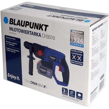 Blaupunkt Перфоратор CH3010, 18 В, SDS+, 1,5 Дж, 5000 уд/мин, 0-1000/0-300 об/мин (CH3010)