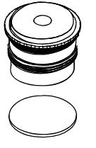 Комплект воздушного фильтра CSG-7410, EC741S, ECHO, P021052670 (P021052670)