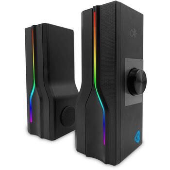 Media-Tech Звуковая панель MT3175, 8W, 180Hz-20000Hz, Bluetooth, RGB подсветка, 2.0 система (MT3175)