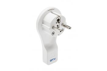 Gtv AE-VA1UNI-00 плоская электрическая вилка, 16A, 250V, белый, IP20, класс I (AE-VA1UNI-00)