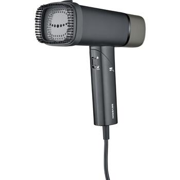 Severin Ручной отпариватель DG 3282, 0.14L, 20g/min, черный, компактный, быстрое нагревание, бережный к тканям (DG 3282)